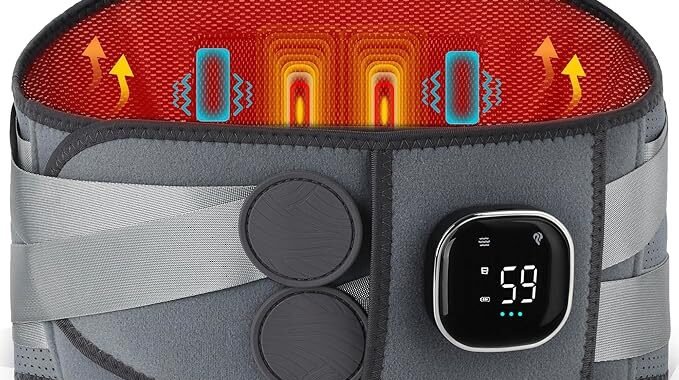 Experience Ultimate Comfort: The Alljoy 67″ Cordless Heating Pad for Back Pain Relief